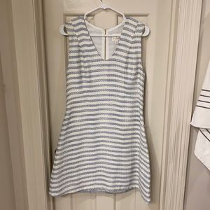 Cute Striped Julie Brown Dress !